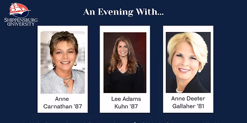 An Evening with Anne, Anne, and Lee.