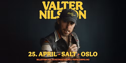 UTSOLGT! Valter Nilsson \/ Salt \/ Pres. av FKP Scorpio