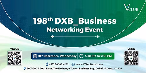 198th DXB_ Business Networking Meetup