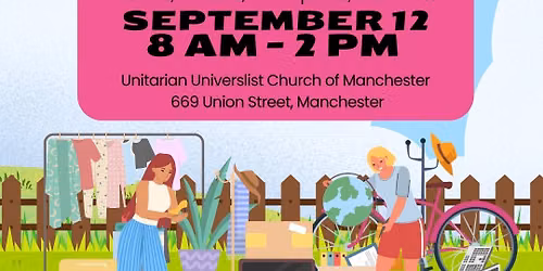 UU Church Yard Sale in Manchester 