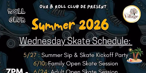Roll Club Wednesdays - SUMMER '26