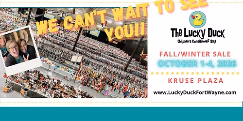 Lucky Duck Fall\/Winter Children's Consignment Sale