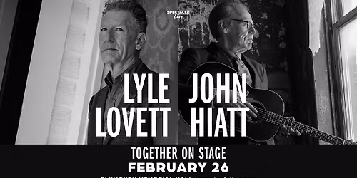 Lyle Lovett and John Hiatt: Together on Stage