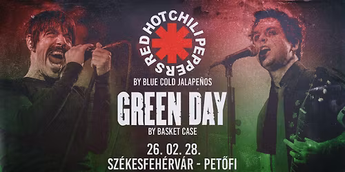 RHCP by Blue Cold Jalape\u00f1os, Green Day by Basket Case\ud83d\udca5Sz\u00e9kesfeh\u00e9rv\u00e1r, Pet\u0151fi Kult\u00fartansz\u00e9k