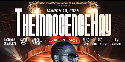 InnocenceRay Experience (A Night of Live R&B)