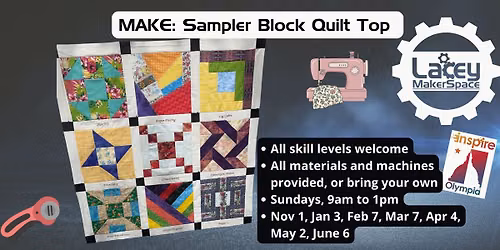 MAKE: Sampler Block Quilt Top