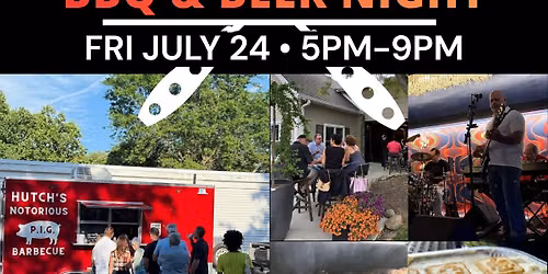 BBQ & Beer Night! Live Music from Ange & The Relics | Hutch's Notorious P.I.G. BBQ Food Truck