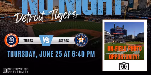 NU Night at the Detroit Tigers