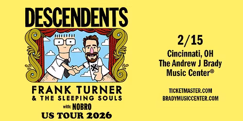 Descendents & Frank Turner & The Sleeping Souls with NOBRO