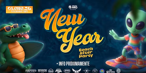 New Year \/ Beach After Party 2026 x Natural Mind