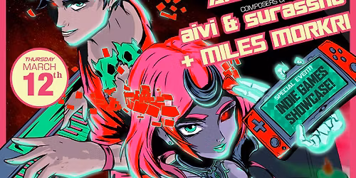8bitSFxMAGFest POW XIV@GDC: Minibosses\/Premium Vintage+Darren Korb\/aivi&surasshu\/SiIvaGunner+more!