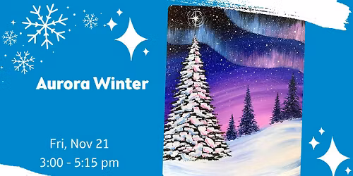 Snowy Paint & Sip!