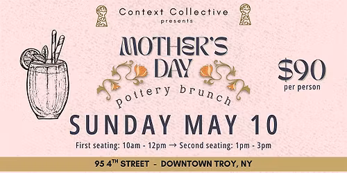 Mother's Day Pottery Brunch