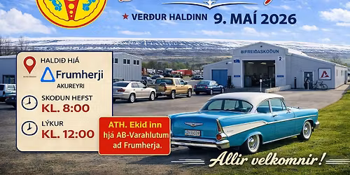 Sko\u00f0unardagur fornb\u00edla og fornm\u00f3torhj\u00f3la hj\u00e1 Frumherja Ak.