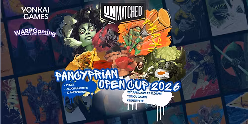 Unmatched Pancyprian Open 2026