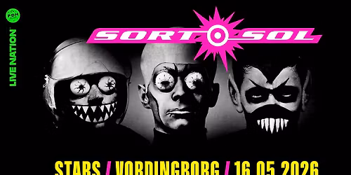 Sort Sol p\u00e5 STARS \/ Vordingborg - UDSOLGT