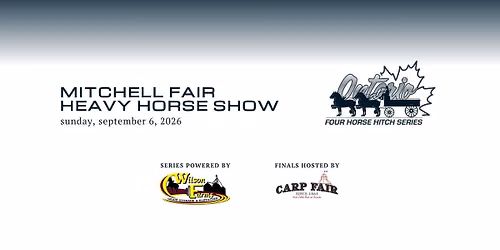 Mitchell Fair Heavy Horse Show
