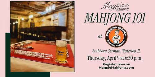 Mahjong 101 at Stubborn German Brewing Company (Waterloo, IL)