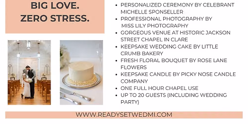 Ready. Set. Wed! Weekend Wedding Event