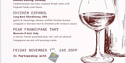 Wine Tasting with the Vineyard @El Carnero