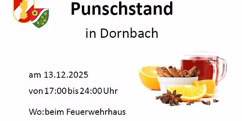 Punschstand bei der FF Dornbach