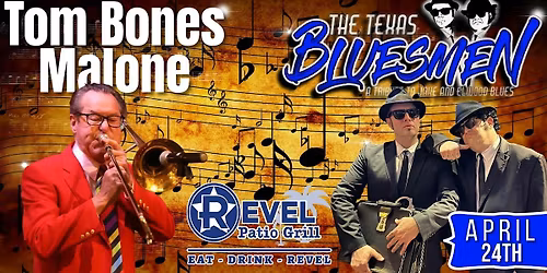 Tom Bones Malone with Blues Brother Trib. Texas Bluesmen &  Division 80