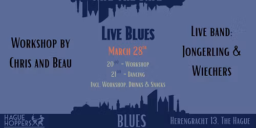 Blues workshop and party with 'Jongerling & Wiechers'