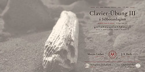 J. S. Bach Clavier \u00dcbung III \u00e1 Si\u00f0b\u00f3tardeginum