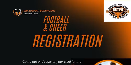 Football & Cheer Registration 