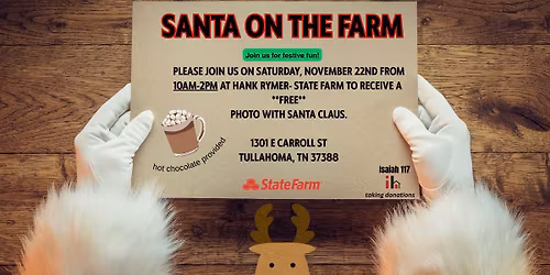 2nd Annual Santa on the Farm