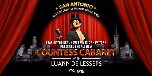 Luann de Lesseps at Marquee Theatre
