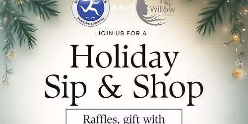 Holiday Sip & Shop