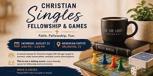 Christian Singles Fellowship & Games