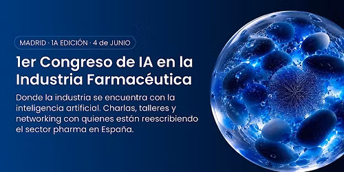 1er Congreso de IA en la Industria Farmac\u00e9utica