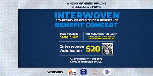 Interwoven: A Tapestry of Resilience & Resistance Benefit Concert