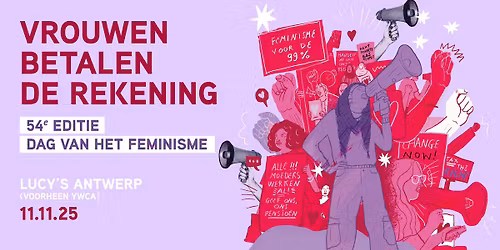 Dag van het feminisme: vrouwen betalen de rekening