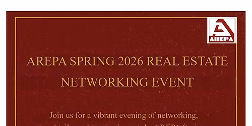 AREPA Spring 2026 Real Estate Networking Event