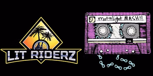 Lit Riderz ride with Moonlight Mash (World Cup Ride)