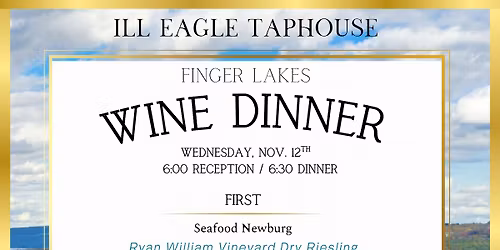 Finger Lakes Wine Dinner 