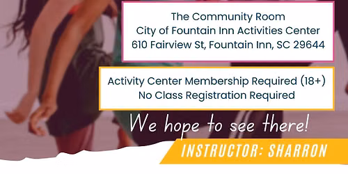 Zumba - Fountain Inn Parks and Recreation