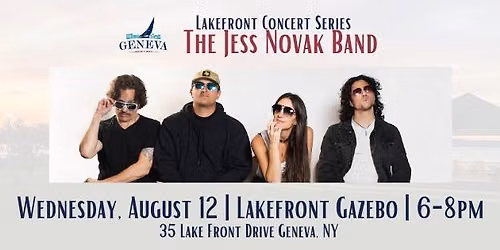Lakefront Concert Series: The Jess Novak Band