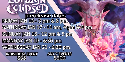 Lorwyn Eclipsed Prerelease