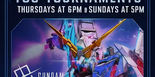Gundam TCG store tournaments @ Mana & Mochas