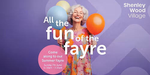 Summer Fayre \u2600\ufe0f Shenley Wood Retirement Village