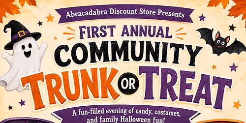 Trunk or Treat @ Abracadabra Discount Store