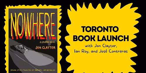 Toronto Book Launch: Nowhere