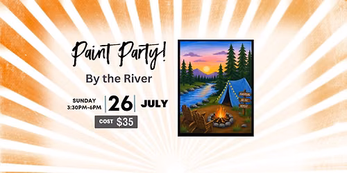 "By the River" Paint Party at The Oakroom