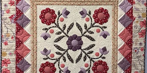 Rosaline Laser Cut Applique Wall Hanging