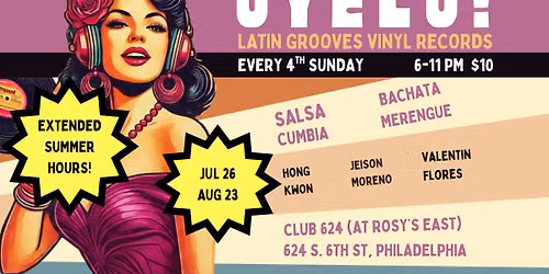 OYELO! August Edition - Latin Vinyl Grooves