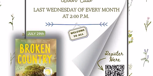 July Afternoon Page Turners \u2013 Broken Country by Clare Leslie Hall